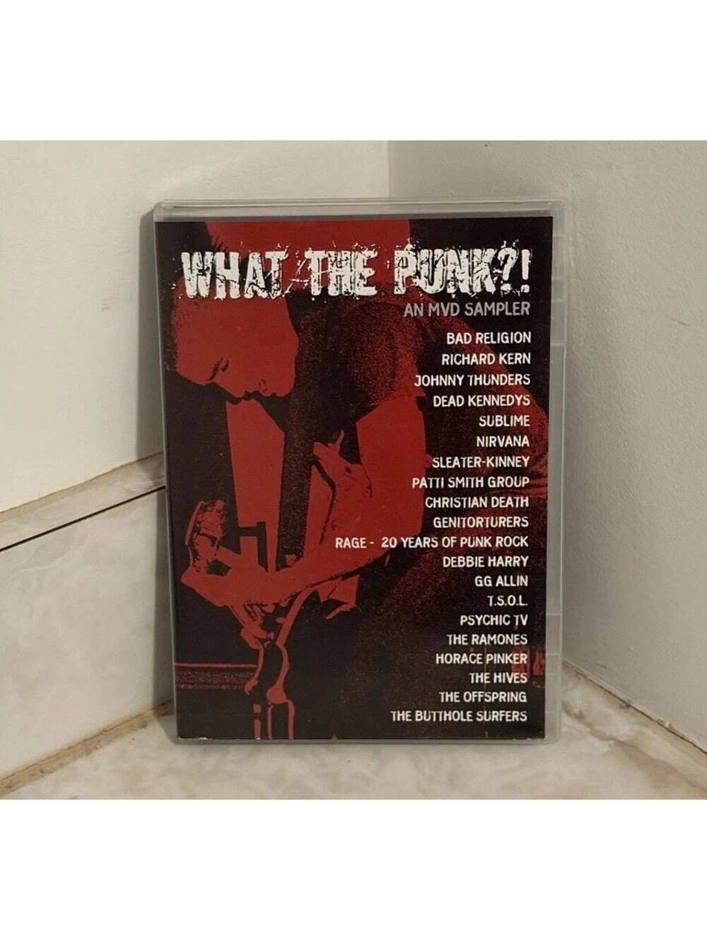 What the Punk - An MVD Sampler (DVD, 2002) Classic Punk Rock Nirvana Ramones